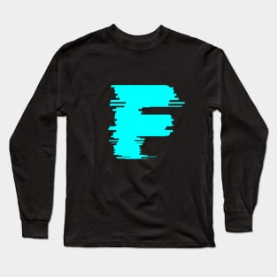 Letter F Letter Art Long Sleeve T-Shirt